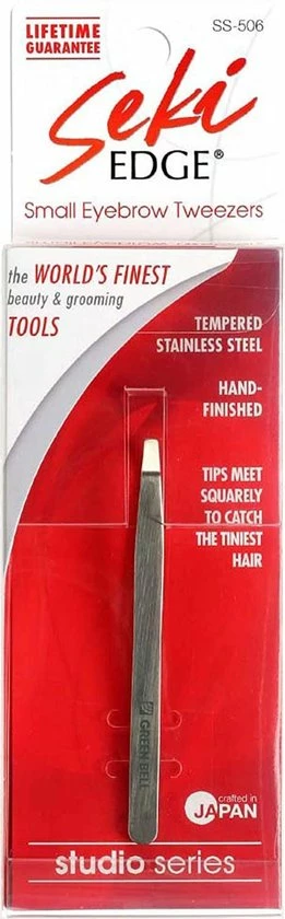 Seki Edge Small Eyebrow Tweezer - Mini pincet - S506 Seki Edge Small Eyebrow Tweezer - Mini Pincet - S506 -Philips winkel