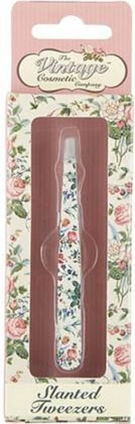 The Vintage Cosmetic Company Slanted Tweezer Floral The Vintage Cosmetic Company Slanted Tweezer Floral -Philips winkel 267x840 1
