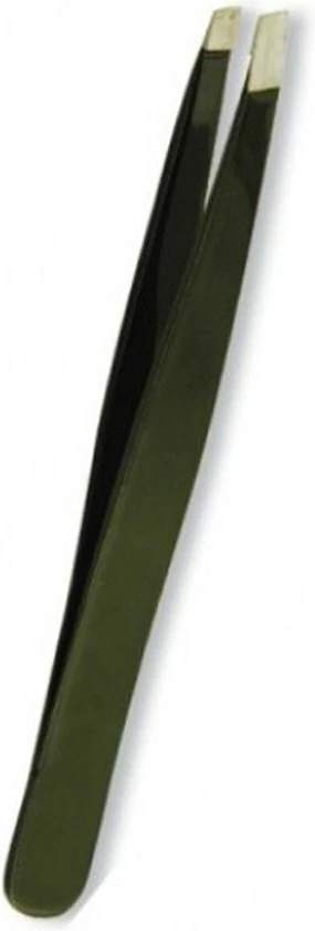 Belux Surgical / Epileerpincet - Schuin - Zwart - RVS / 9 Cm 2 Belux Surgical / Epileerpincet - Schuin - Zwart - RVS / 9 Cm - Afbeelding 2