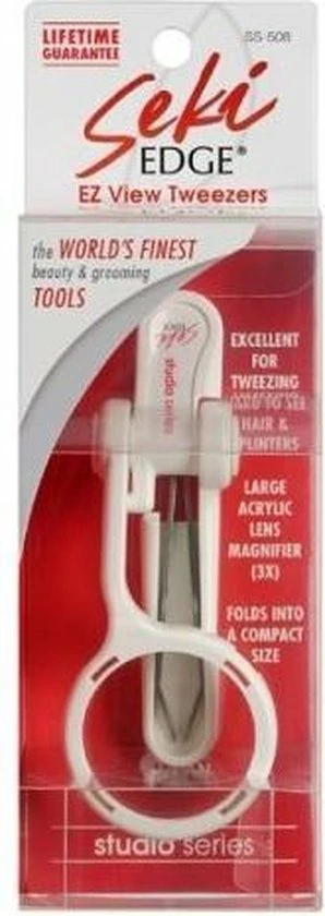 Seki Edge pincet met vergrootglas S-508 Seki Edge Pincet Met Vergrootglas S-508 -Philips winkel 298x840 1