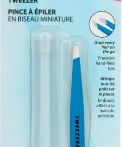 Tweezerman - Mini Slant Tweezer - Bahama Blue - Pincet -Philips winkel 352x840 1