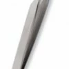 Belux Surgical / Wimperpincet - 12. Cm - Gehoekt - Fijn - Diamant (Eyelash Tweezer - RVS Pincet Voor Wimperextions - Nepwimpers