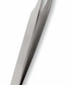 Belux Surgical / Wimperpincet - 12. Cm - Gehoekt - Fijn - Diamant (Eyelash Tweezer - RVS Pincet Voor Wimperextions - Nepwimpers