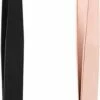 Merkloos - Duo Pack - 2 Stuks Epileer Pincet - Tweezer Epileer Pincet Zwart & Ros? Goud - Hoge Kwaliteit - Wenkbrauw -