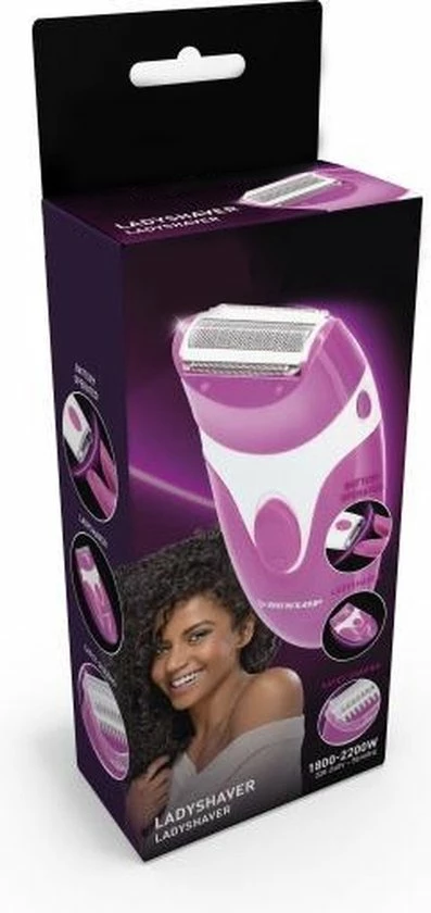 Cherish Ladyshave -Scheerapparaat Voor Vrouwen - Afgerond Scheerblad - Op Batterijen (2xAAA Excl.) 5 Cherish Ladyshave -Scheerapparaat Voor Vrouwen - Afgerond Scheerblad - Op Batterijen (2xAAA Excl.) - Afbeelding 5