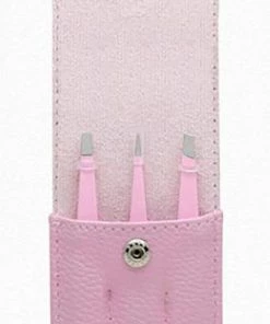 Merkloos Epileer Set - Epileer Set 3 Stuks - Pincet Set - Roze