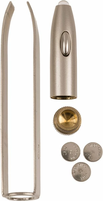 Badkamer Pincet met LED lampje verlichting 9 cm Out Of The Blue Badkamer Pincet Met LED Lampje Verlichting 9 Cm -Philips winkel