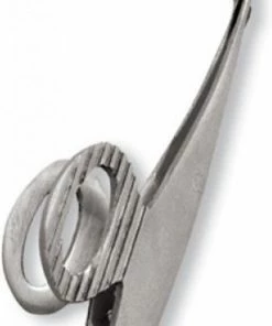 Belux Surgical/ Wimperpincet - Individuele Wimper Applicator/ Puntpincet-Wenkbrauwen - Pincet Splinters - Manicure - Pedicure - Professioneel / Zilver / 9 Cm