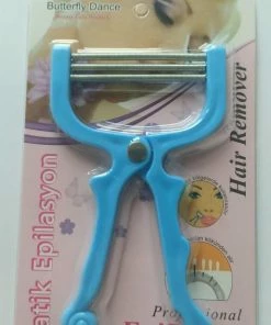 Epiroller Butterfly Dance- Gezichtshaar Verwijderaar- Epileerveer-Licht Blauw