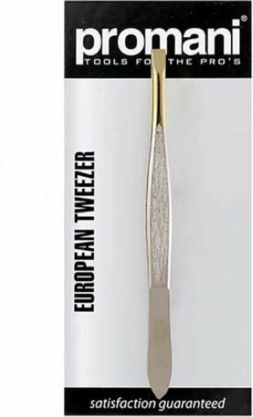Promani - Epileer Pincet - Wenkbrauwen - RVS- Slant Tweezer Promani - Epileer Pincet - Wenkbrauwen - RVS- Slant Tweezer -Philips winkel