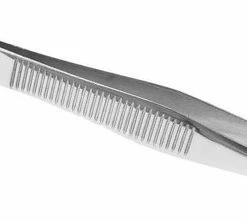 Orange85 Epileer - Pincet - Gebogen - RVS - Extra Grip - Lichtgewicht - Zilver