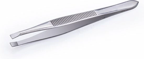 INTER-ESQUE - Epileer Pincet - Tweezer - Epileren - Recht - Zilver 5 INTER-ESQUE - Epileer Pincet - Tweezer - Epileren - Recht - Zilver - Afbeelding 5