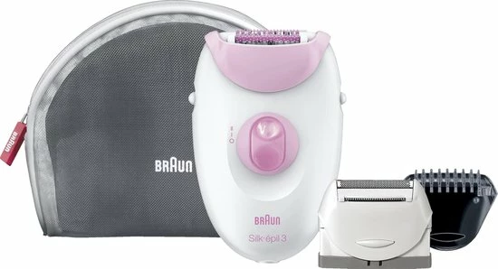 Braun Epilator Silk Epil 3 3270 - Roze 7 Braun Epilator Silk Epil 3 3270 - Roze - Afbeelding 7