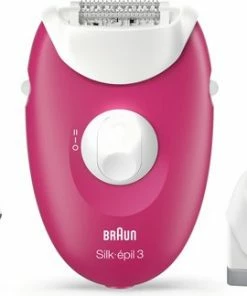 Braun Silk-épil 3 3-410 - Elektrische Epilator Voor Dames - Roze/wit -Philips winkel 550x324