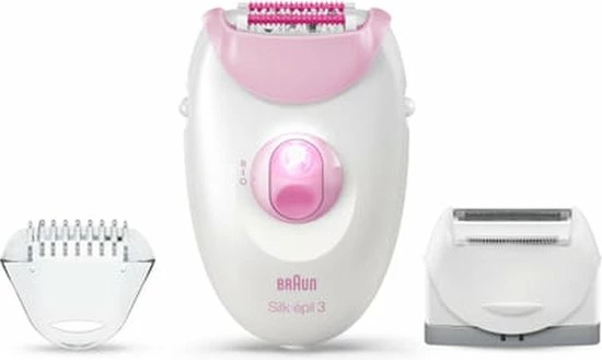 Braun Epilator Silk Epil 3 3270 - Roze 14 Braun Epilator Silk Epil 3 3270 - Roze - Afbeelding 14