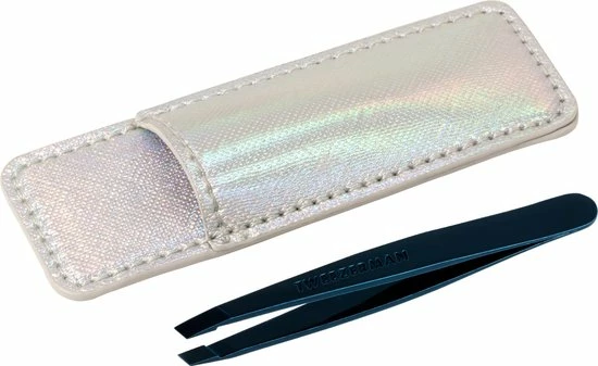 Tweezerman Midnight Cheers Mini Slant Tweezer - Travelsize Pincet met Case - Kerstset Blauw Tweezerman Midnight Cheers Mini Slant Tweezer - Travelsize Pincet Met Case - Kerstset Blauw -Philips winkel 550x337 2