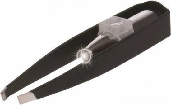 Pincet met LED lampje 8,5cm Merkloos Pincet Met LED Lampje 8,5cm -Philips winkel