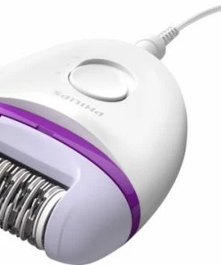 Philips Satinelle Essential BRE225/00 Epileerapparaat Paars, Wit -Philips winkel 550x355