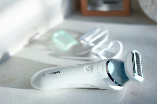 Philips SatinShave Advanced BRL130/00 - Ladyshave - Blauw 9 Philips SatinShave Advanced BRL130/00 - Ladyshave - Blauw - Afbeelding 9