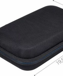 Kwmobile Baardtrimmer Tasje Met Compartiment - Geschikt Voor Philips Oneblade QP2530/ 25331/ 21/ 2520 - Extra Ruimte Voor Stroombron - Zwart -Philips winkel 550x369 1