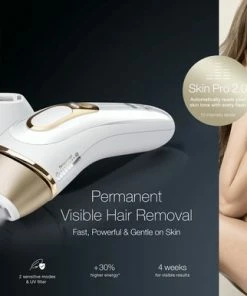 Braun Silk?expert Pro 5 PL5160 - Laatste Generatie IPL Voor Vrouwen En Mannen, Ontharingsapparaat Voor Blijvend Zichtbare Ontharing Thuis, Wit/Goud, Met Etui En Precisiehoofd 12 Braun Silk?expert Pro 5 PL5160 - Laatste Generatie IPL Voor Vrouwen En Mannen, Ontharingsapparaat Voor Blijvend Zichtbare Ontharing Thuis, Wit/Goud, Met Etui En Precisiehoofd -Philips winkel 550x386 16