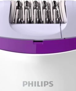 Philips Satinelle Essential BRE225/00 Epileerapparaat Paars, Wit -Philips winkel 550x399 1