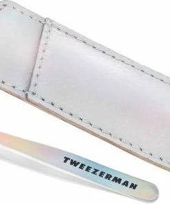 TWEEZERMAN - Winter Frost (Mini Slant & Pouch) Set '21 - 1 St - Pincet
