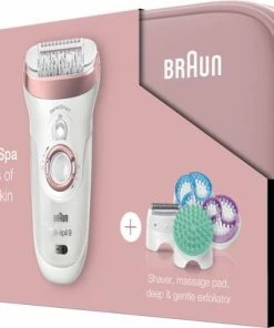 Braun Silk-?pil 9 9/897 Roze Goud - Wet&Dry SensoSmart Epileerapparaat -Philips winkel 550x409