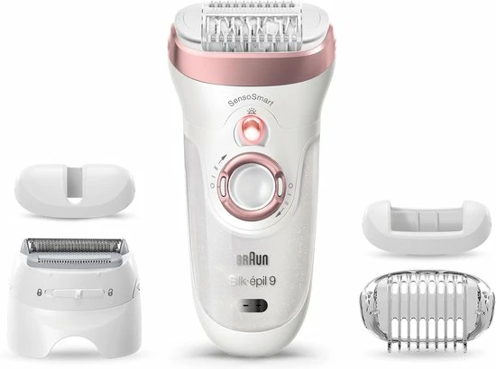 Braun Silk-épil 9-725 - Epilator Voor Langdurige Ontharing - Wit/Roségoud 8 Braun Silk-épil 9-725 - Epilator Voor Langdurige Ontharing - Wit/Roségoud - Afbeelding 8