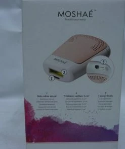Mosha? Moshae MJW1PEU001 Duurzame Ontharing Voor Lichte En Donkere Huid, 100.000 Lichtflits, Innovatieve IPL-technologie