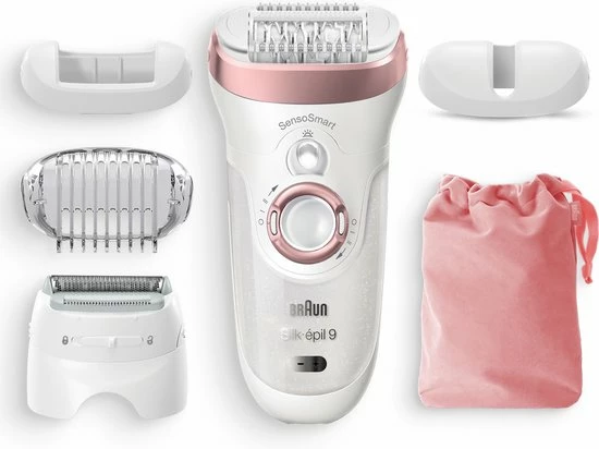 Braun Silk-épil 9-725 - Epilator Voor Langdurige Ontharing - Wit/Roségoud 2 Braun Silk-épil 9-725 - Epilator Voor Langdurige Ontharing - Wit/Roségoud - Afbeelding 2