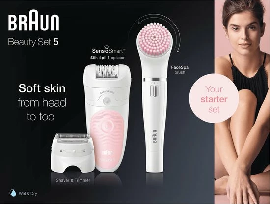 Braun Silk-?pil 5 Beauty Set 5 5-875 - Epilator 10 Braun Silk-?pil 5 Beauty Set 5 5-875 - Epilator - Afbeelding 10