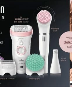 Braun Silk-?pil Beauty Set 9 9-995 Deluxe - Epileerapparaat - Scheerapparaat - Scrubben En Reiniging -Philips winkel 550x415 3