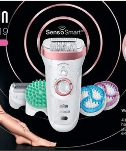 Braun Silk-Épil 9 9/990 Skinspa Sensosmart Epilator, Met 13 Extra’s, Rose Goud -Philips winkel 550x415 9