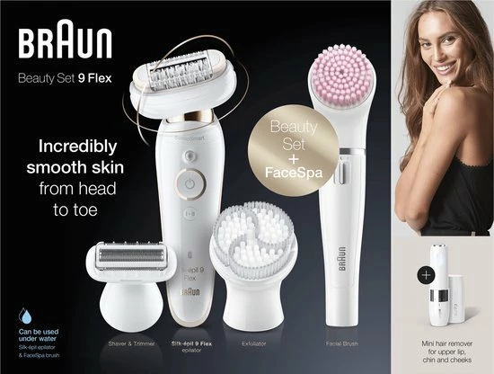 Braun Silk-épil 9 Flex 9-105 - Beautyset en Epilator Braun Silk-épil 9 Flex 9-105 - Beautyset En Epilator -Philips winkel 550x416 1