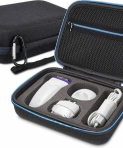 Kwmobile Tas Voor Epilator - Beschermende Reistas Hoes Compatibel Met Braun Silk épil 9 - Zwart