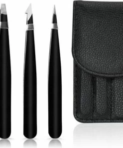 AdroitGoods Pincet Epileer Set - 4 Delig