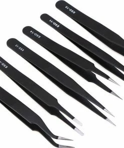 AA Commerce Epileer Pincet Set - Precisie RVS Hobby Pincet Verwijderen - Haren Epilator / Wenkbrauw Tweezer Trimmer - Pincetset 6 Stuks 6 AA Commerce Epileer Pincet Set - Precisie RVS Hobby Pincet Verwijderen - Haren Epilator / Wenkbrauw Tweezer Trimmer - Pincetset 6 Stuks -Philips winkel 550x444 8