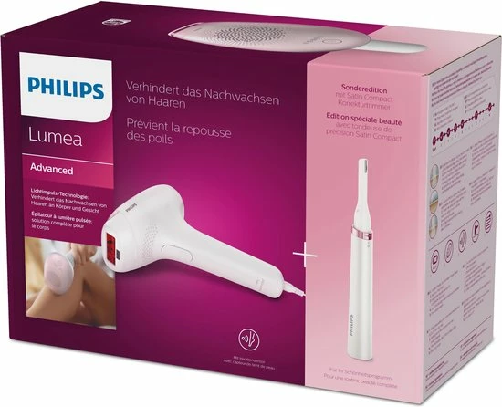Philips Lumea Advanced BRI920/00 - IPL lichtontharing Philips Lumea Advanced BRI920/00 - IPL Lichtontharing -Philips winkel 550x446 10