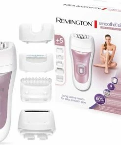 Remington Epilator Smooth & Silky EP7500 5-in-1 Epileerapparaat, Met Snoer, 5 Opzetstukken, Afwasbaar
