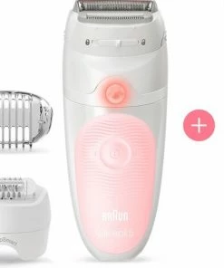 Braun Silk-épil 5 5-820 Wit/Roze - Epilator + Bikinistyler -Philips winkel 550x456 1