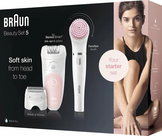 Braun Silk-?pil 5 Beauty Set 5 5-875 - Epilator 3 Braun Silk-?pil 5 Beauty Set 5 5-875 - Epilator - Afbeelding 3