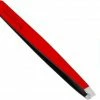 Beautytools.be BeautyTools Epileerpincet PRECISION - Pincet Met Schuine Bek Voor Wenkbrauwen - Love Red - Tweezers (9.5 Cm) - (BT-1987)