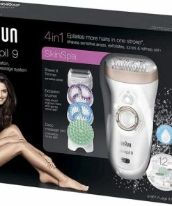 Depilator Silk-?pil 9 SkinSpa 9-961v 5-in-1 Epilator, Scrub- En Verzorgingssysteem + 12 Extra's -Philips winkel 550x471 7