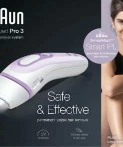Braun Silk-expert Pro Silk·expert Pro 3 PL3011 - IPL - Zichtbare Ontharing - Wit En Lila 18 Braun Silk-expert Pro Silk·expert Pro 3 PL3011 - IPL - Zichtbare Ontharing - Wit En Lila -Philips winkel 550x476 6
