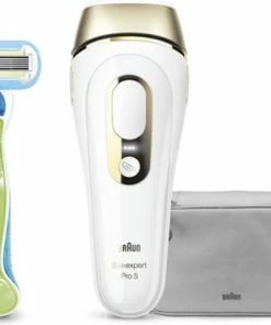 Braun Silk-expert Pro Silk?expert Pro 5 PL5014 Nieuwste Generatie IPL Ontharing, Zichtbare Ontharing, Wit En Goud -Philips winkel 550x477 1