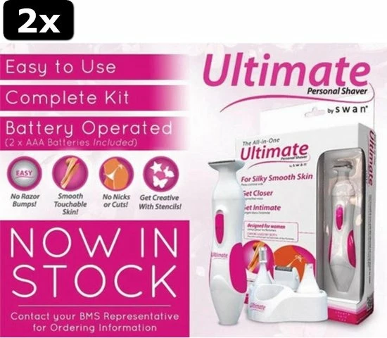 2x Swan Vibes - Scheerapparaat Set - Roze 2x Swan Vibes - Scheerapparaat Set - Roze -Philips winkel 550x480 3