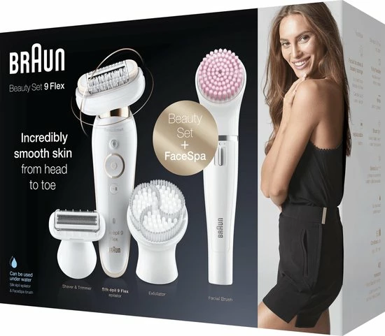 Braun Silk-?pil 9 Flex 9-100 - Beautyset En Epilator Voor Vrouwen 10 Braun Silk-?pil 9 Flex 9-100 - Beautyset En Epilator Voor Vrouwen - Afbeelding 10