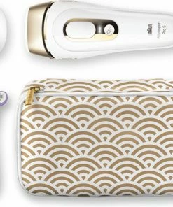 Braun Silk·expert Pro 5 PL5137 Wit En Goud - Nieuwste Generatie IPL Ontharing, Zichtbare Ontharing