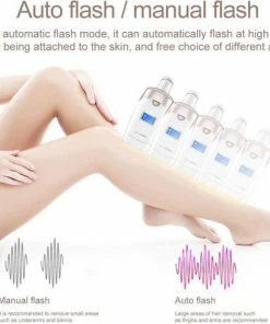 Merkloos IPL Hair Removal - Laser Ontharingsapparaat Met Acne Lamp - Professional Painless Hair Removal System (T009i) -Philips winkel 550x490 1